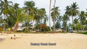 Walking on the Beach Kantary Beach Resort | Coconut Beach | White Sand Beach Khao Lak Thailand