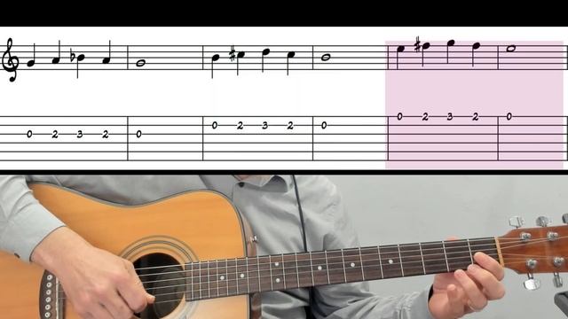 Guitar Exercise: Three-Note Minor Pattern