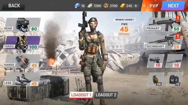 War Face (Real-Time PvP Team Deathmatch) Female character Very High Graphics 1080p60fps Android/iOS смотреть онлайн