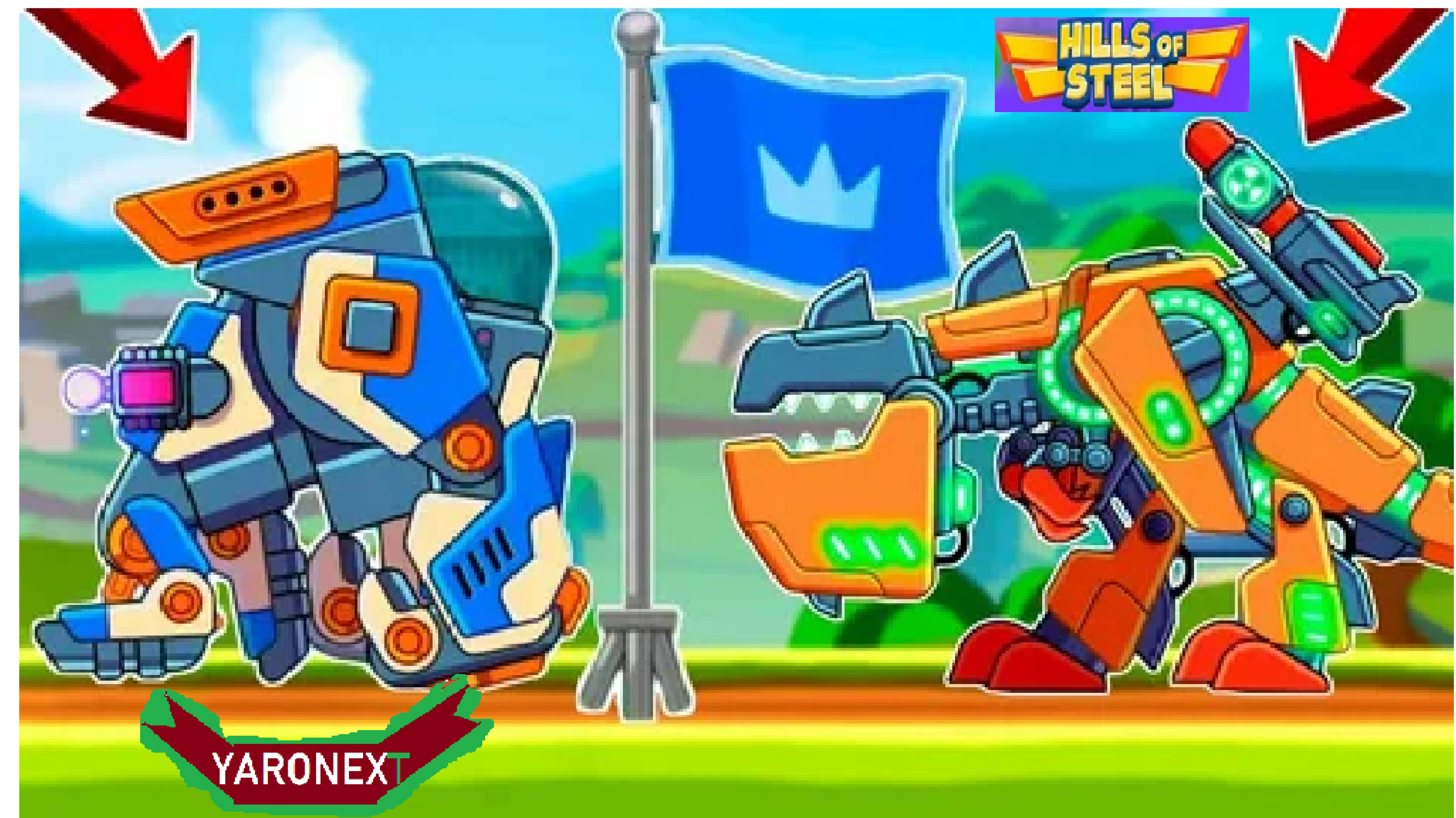 Танк РЕКС и КОНГ сражаются в Ивенте ДОМИНИРОВАНИЕ // Hills of Steel смотреть онлайн