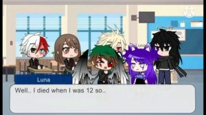 Ghost Deku au || Gacha Club