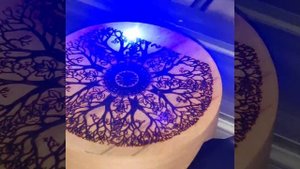 Гравировка лазером по дереву CNC 3018 pro