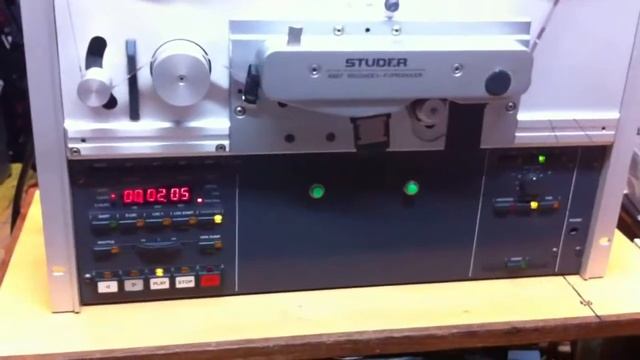 Studer A807 盤式機 一聲道輸入無聲、放音有異聲及加裝輸入監聽的功能 смотреть онлайн