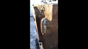 Делаю кожух сцепления под кпп зил из промежутки мтз часть1