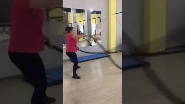 Тренировка с канатом смотреть онлайн