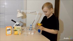 Надуть шарик при помощи соды и лимонной кислоты