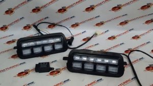 Надфарники Лада Нива с динамическим поворотником. все режимы работы