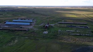 Заброшенная ферма, Омская область