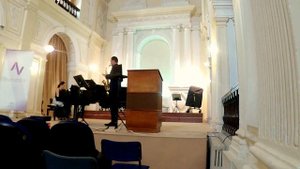 Fernande Decruck -Sonate en Ut#. Saxophone et piano. Antonio Pelló- Sara Requena