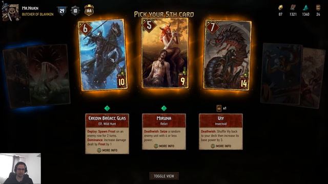 Gwent | Finaly Triss Quest Journey | Spending 76 keys and open 26 kegs | ENG / CZ Gameplay смотреть онлайн