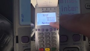 How to clear batch vx520 terminal