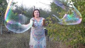 Работаем ракетками 30 см на улице РАКЕТКИ ПАРОЙ СЕКРЕТЫ ШОУ МЫЛЬНЫХ ПУЗЫРЕЙ