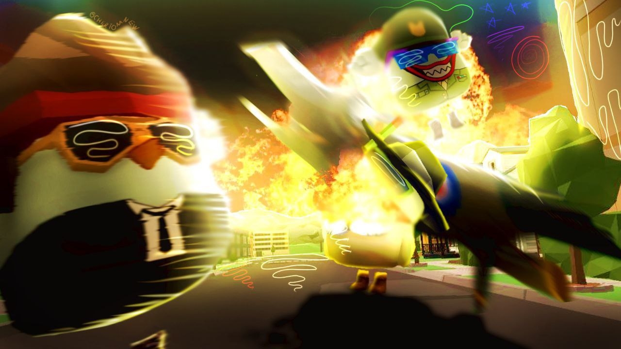 ИГРОКИ ЗАЩИЩАЮТ ГОРОД В ЧИКЕН ГАН