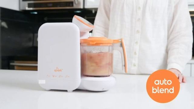 Quark Quook Baby Food Maker Steamer and Blender - Easy-To-Use 5-in-1 Baby Food Processor