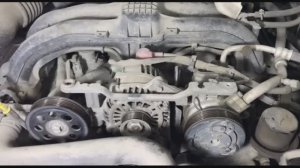 Субару#Subaru FB20A Шум в цепи ГРМ