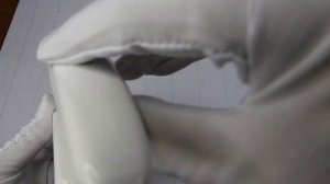 Ручка Рото с одним ригелем для алюминиевого окна Т300, белая