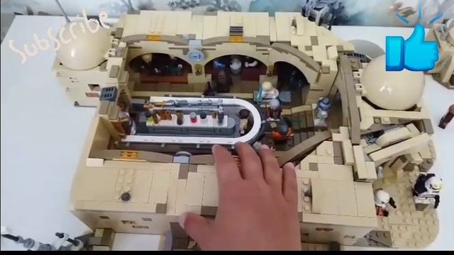 Обзор на набор LEGO Star Wars 75290 кантина Мос-эйсли. смотреть онлайн