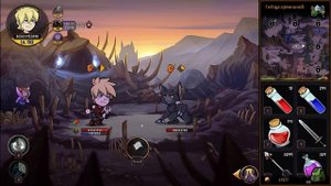 Герой vs Капитан стражи в Hero Tale