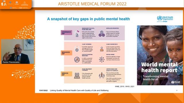 P. Theodorakis | Linking Quality of Mental Health Care with Quality if Life and Wellbeing смотреть онлайн