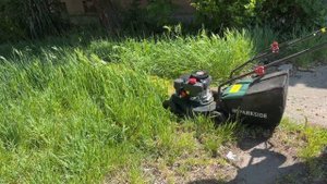 БЕНЗИНОВАЯ ГАЗОНОКОСИЛКА PARKSIDE PBM 132 B1 РОССИЯ РУССКИЙ ЯЗЫК