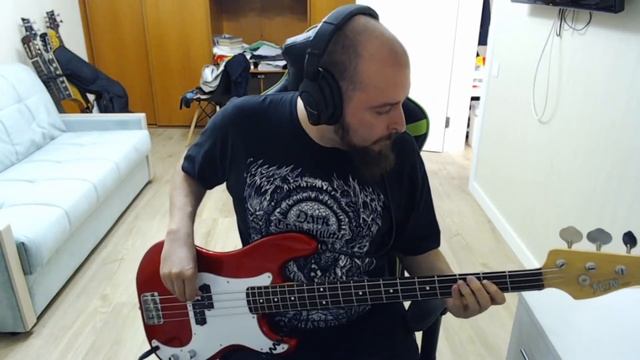 Moonspell - Luna (bass cover) смотреть онлайн