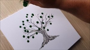 АБСТРАКНОЕ ДЕРЕВО  - Уроки рисования акриловыми красками! Шаг за шагом! Живопись на холсте для детей