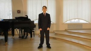 Коновалов Дмитрий, 11 лет, сольно академическое пение.
