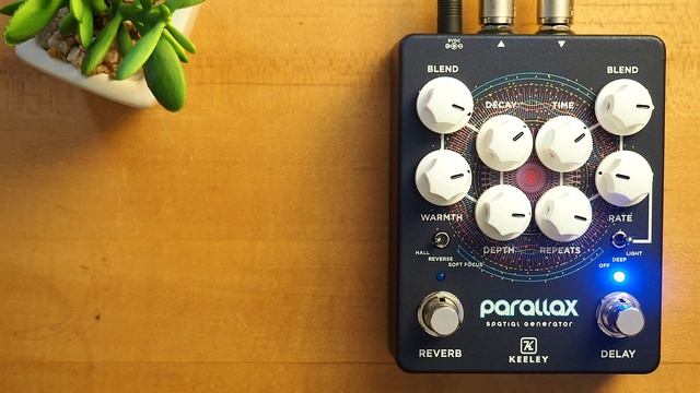 Keeley Electronics Parallax Spatial Generator Delay Reverb