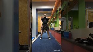 Тренировка с гирей 24 кг