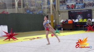Вероника Шумарина. 9 лет. Турнир по художественной гимнастике.