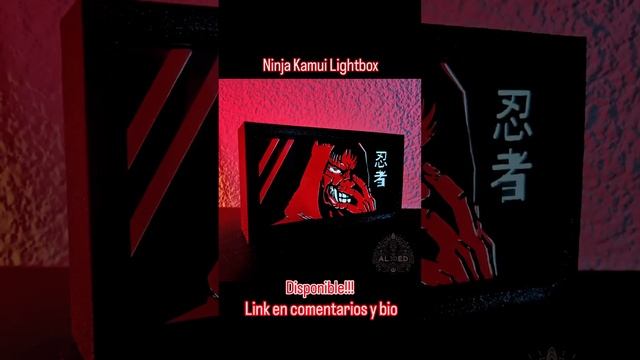 #ninja #kamui #anime #manga #rgb #led #lamparas #decoracion #3dprinting #iluminacion #otaku