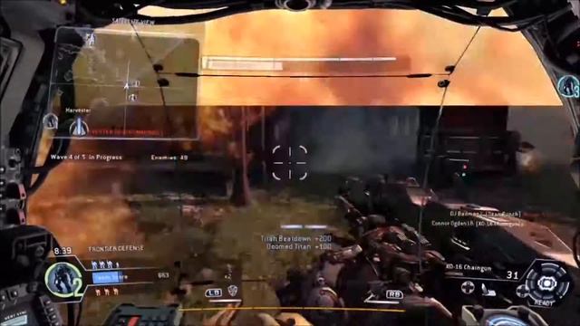 NUKE TITANS (Titanfall Frontier Defense with friends #1) смотреть онлайн