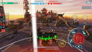 War Robots Mauler на карте корабль