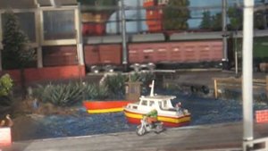 Макет железной дороги. ЧС2, ВЛ10, ВЛ23 масштаб 1.87