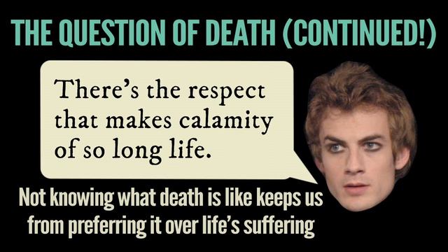 myShakespeare | Hamlet 3.1 Discussion: “To Die, to Sleep...sleep of death” смотреть онлайн