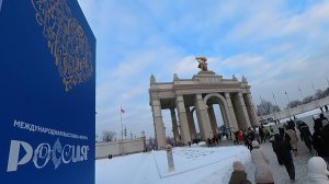 Погрузитесь в Зимнюю Атмосферу ВДНХ: Ледяные Чудеса Москвы От Фонтана до Катка.