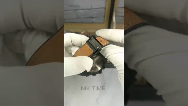 Премиальные кварцевые часы Hublot с хронографом  ⌚