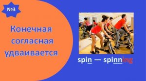 Грамматика для начинающих. Present Continuous. Правила добавлeния окончания  ing