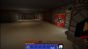 wolfencraft(wolfenstein 3d in minecraft) minecraftdotnet edition.