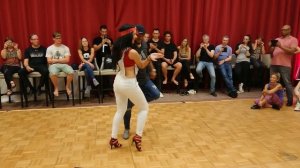 Carlos Espinosa y M Angeles dance Bachata @ Bachata Connection Cologne 2018