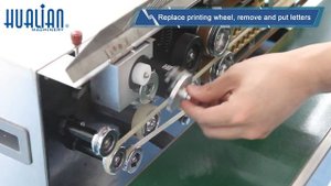 HUALIAN FRM-1120W Solid Ink Coding Continuous Band Sealer