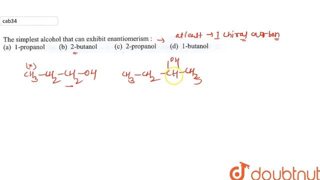 The simplest alcohol that can dienes is chiral ? смотреть онлайн