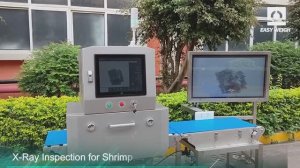 Рентген инспектор FXR-4017 - упаковка креветок