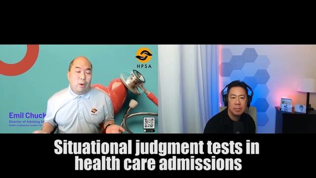 Situational judgment tests in health care admissions