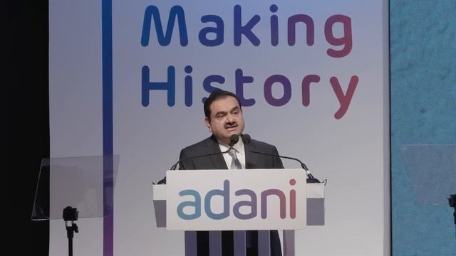 Mr Gautam Adani speaks on the Adani Group becoming India's 2nd largest cement manufacturer