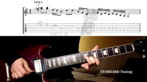 Country Guitar - Licks in G (tab)