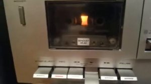tape deck  AKAI CS M01A - demo 2