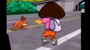 Дора попадает под машины на YouTube наоборот