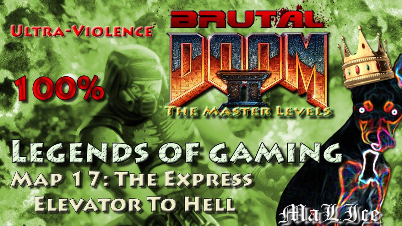 Brutal Doom 2 The Master Levels - Level 17: The Express Elevator To Hell