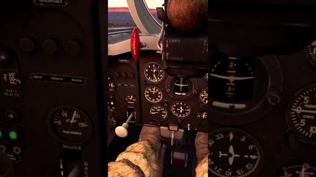 Взлет Лавочкин Ла-15, War Thunder, VR.